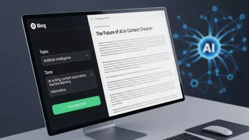 AIブログ記事自動生成ツールのイメージ画像