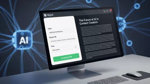 AIブログ記事自動生成ツールのイメージ画像