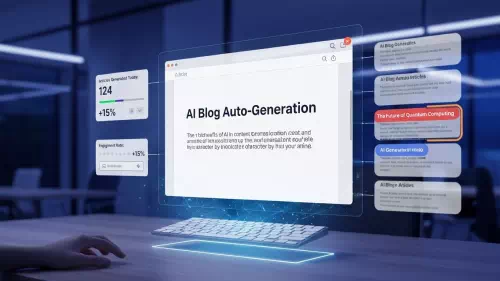 AIブログ記事自動生成ツールのイメージ画像