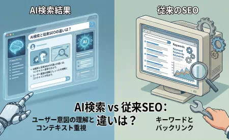 AI検索と従来SEOの違い